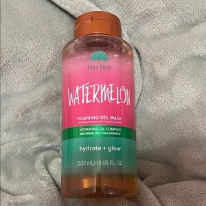 Tree Hut Watermelon Foaming Gel Wash - Pink and Green